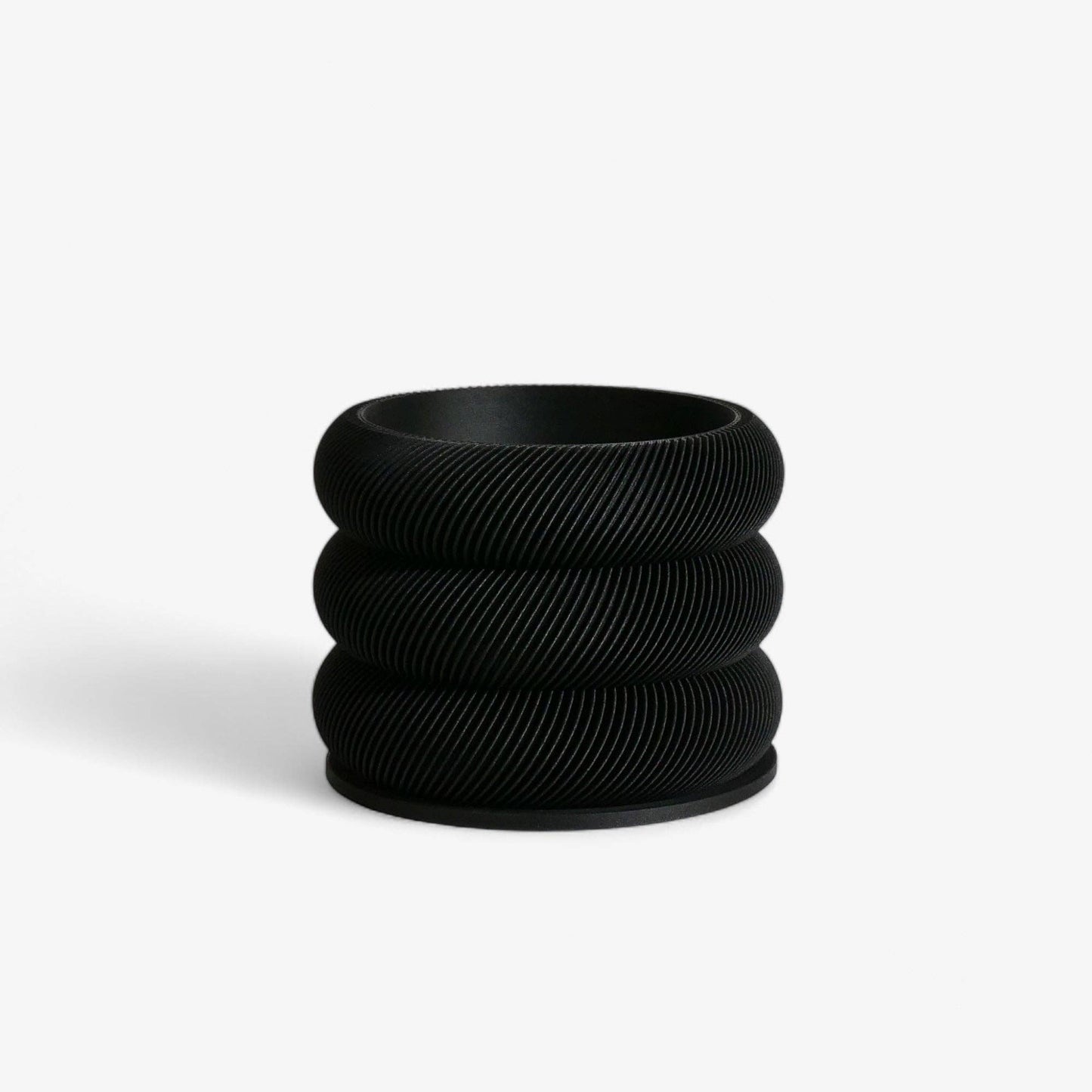 Textuur houten plantenpot - BUBBLES