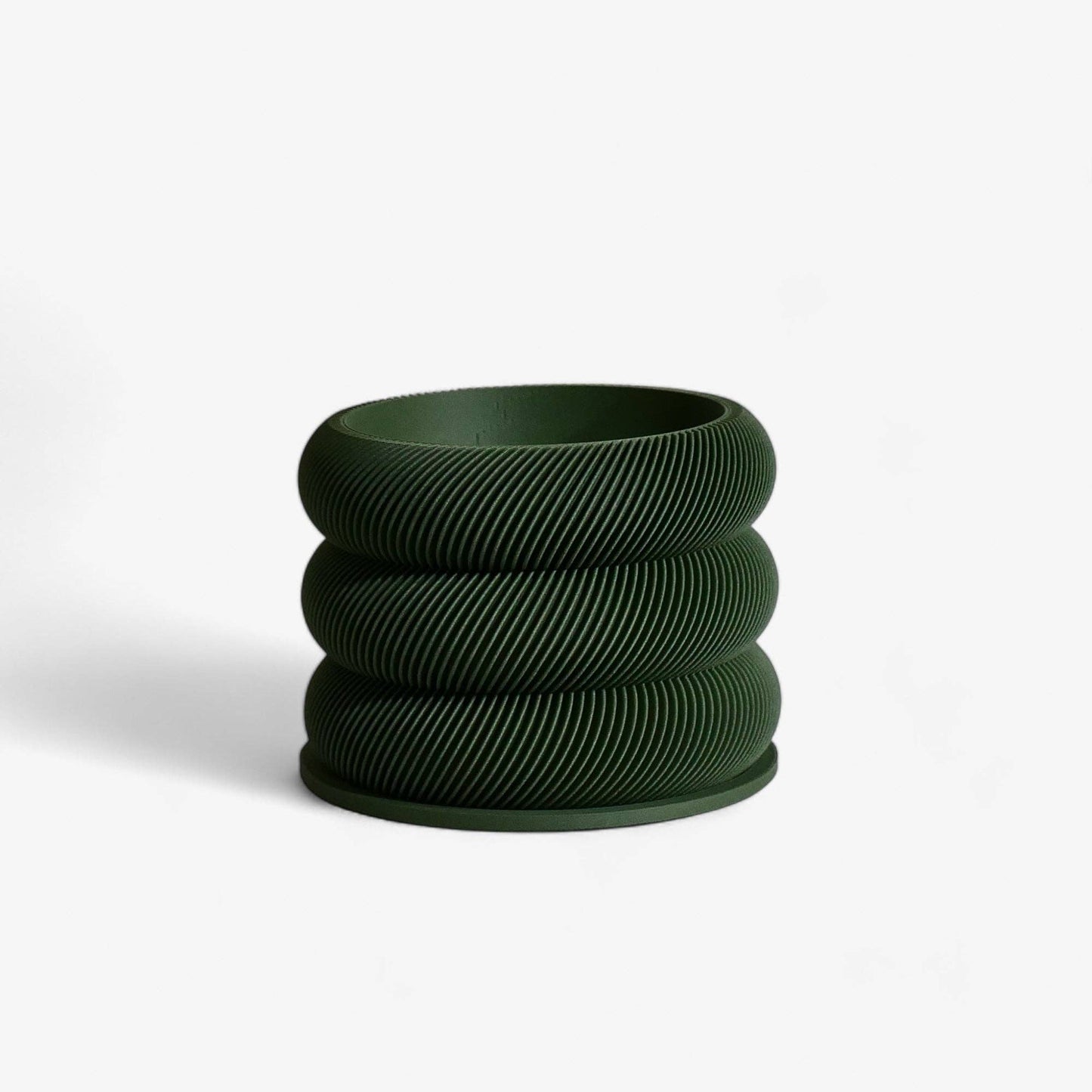 Textuur houten plantenpot - BUBBLES